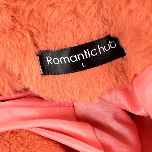 NWT  Coral  Button Fleece Coat - Picture 3 of 4